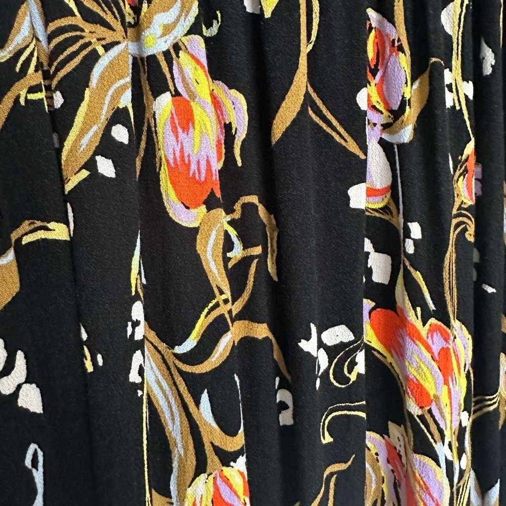 Free People Black Floral Dress - Picture 5 of 6